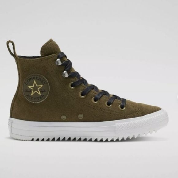 Converse Shoes - Converse Chuck Taylor All Star Hiker Hi Olive High-Top Sneakers Size 10